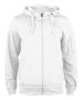 Basic Active Hoody Full Zip hvid