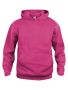 Basic Hoody Junior lys cerise