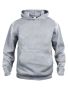 Basic Hoody Junior gråmeleret