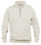 Basic Half Zip Light beige