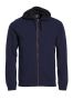 Classic Hoody Full Zip Marineblå