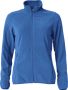Basic Micro Fleece Jacket Women Royal blue