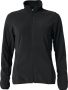 Basic Micro Fleece Jacket Women Sort