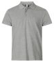 Heavy Premium Polo gråmeleret