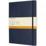 Moleskine Classic XL softcover notesbog - linjeret Blå