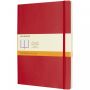 Moleskine Classic XL softcover notesbog - linjeret Rød