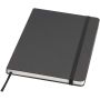 Holm A5 notesbog hard cover linjerede stenpapir sider Sort