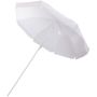 Zenith strandparasol Hvid