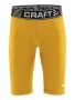 Pro Control Compression Short Tights Jr Sweden Yellow