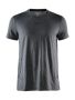 ADV Essence SS Tee M BLACK MELANGE