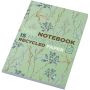 Novella Austen A5 recycled notesbog med softcover - 100 ark Grøn