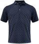 Virtue Polo Printed Men Marineblå