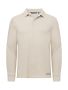 Advantage Polo Long Sleeve Men Beige