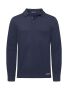 Advantage Polo Long Sleeve Men Marineblå