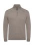 Oakville Half Zip Sweater Men Brun