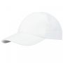 Glimmer 6-panels GRS genanvendt cool fit cap Hvid