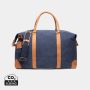 VINGA Bosler dufflebag i RCS genanvendt canvas Marineblå