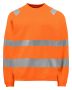 6106 SWEATSHIRT EN ISO 20471 KLASSE 3 Orange