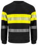 6129 SWEATSHIRT EN ISO 20471 KLASSE 1 Gul