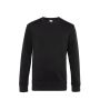 KING Sweatshirt Med Rund Hals, unisex Black Pure
