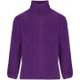 Artic fleecejakke med fuld lynlås til børn Lilla
