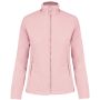 Maureen - Damejakke Af Mikrofleece Med Lynlås I Fuld Længde Pale Pink