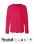 Mens Long Sleeve T-shirt Pink