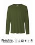 Mens Long Sleeve T-shirt Militær
