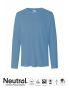 Mens Long Sleeve T-shirt Dusty Indigo
