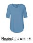 Ladies Half Sleeve T-shirt Lyseblå
