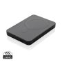 Magnetix RCS magnetic powerbank af genanvendt plast 5000 mAh Sort