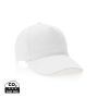 Impact 5 panels cap, 280gr genanvendelig bomuld, med AWARE™ Hvid