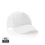 Impact 5 panels cap, 190gr genanvendelig bomuld, med AWARE™ Hvid