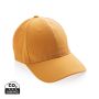 Impact 6 panels cap, 280gr genanvendt bomuld, AWARE™ Orange
