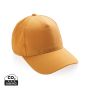 Impact 5 panels cap, 280gr genanvendelig bomuld, med AWARE™ Orange