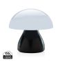 Luming USB opladelig bordlampe af RCS genanvendt plastik Sort