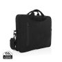 Laluka AWARE™ 15,4 tommer laptop taske i genanvendt bomuld Sort