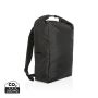 Impact AWARE™ RPET letvægt rolltop rygsæk Sort