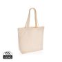 Impact Aware™ 240 gsm rcanvas shopper m/lomme ufarvet Hvid