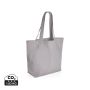 Impact Aware™ 240 gsm rcanvas shopper m/lomme ufarvet Grå