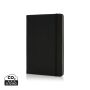 Luksus hardcover PU A5 notesbog Sort