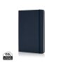 Luksus hardcover PU A5 notesbog Marineblå