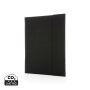 Impact Aware™ A4-portfolio med magnetisk lukning Sort