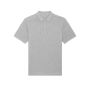 Prepster Polo, unisex Heather Grey