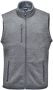 Avalanche full zip fleece vest (U)