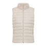 IQONIQ Meru dame bodywarmer i genanvendt polyester Beige