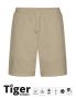 Tiger Cotton Sweatshorts Sand