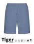 Tiger Cotton Sweatshorts Dusty Indigo