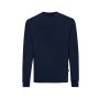 IQONIQ Zion Crew neck sweatshirt i genanvendt bomuld marine