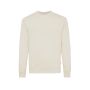 IQONIQ Denali Crew neck i ufarvet genanvendt bomuld Beige